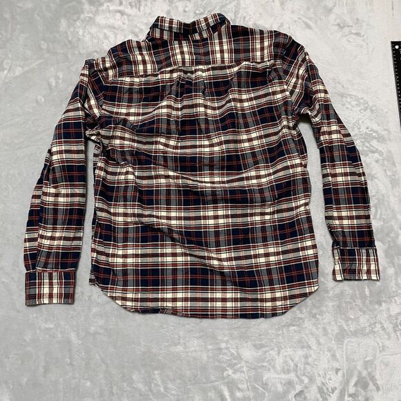 J.Crew Shirt Mens Large Plaid Mercantile Flex Button Down Pocket Western - Picture 7 of 11